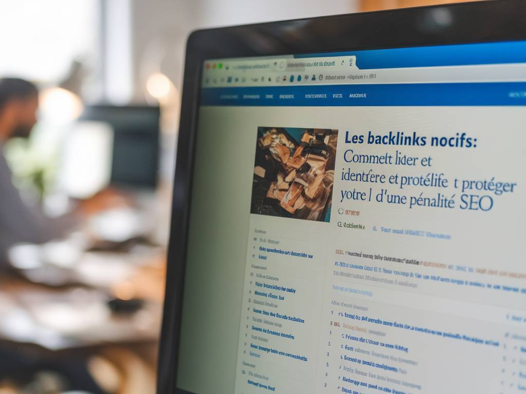 « Les backlinks nocifs : comment les identifier et protéger votre site d’une pénalité SEO »